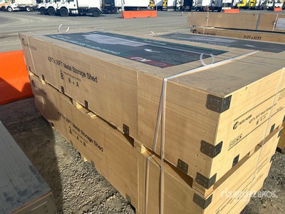 2026 KJ K4230W Metal Storage Shed (Unused)