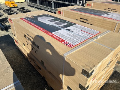 2026 MTO A4525 Double Garage Metal Shed (Unused)