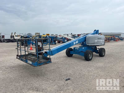 2018 Genie S-40 4WD Diesel Telescopic Boom Lift