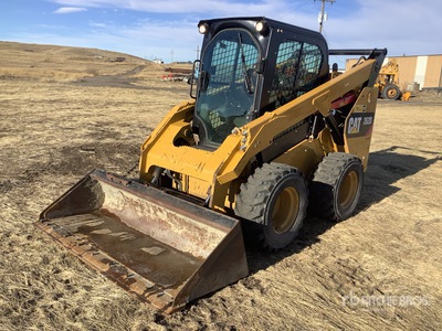 2014 Cat 262D Chargeuse à direction à glissement