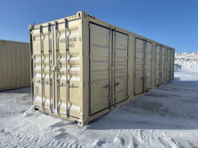 2025 40 ft High Cube Multi-Door حاويات تخزين