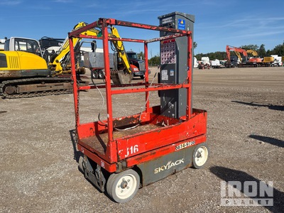 2016 Skyjack SJ16 Electric Vertical Mast Lift