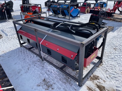 2026 Raytree RMVR76 76 in Skid Steer Vibratory Roller (Unused)