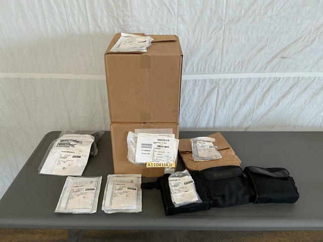 (3) Pairs of Binoculars, (14) Small Arms Cleaning Brushes & Assorted Items