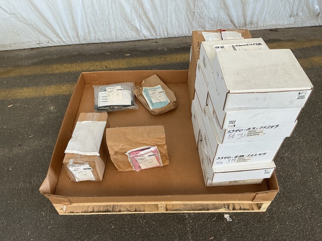 (15) Valve Seats, (1) Relief Valve, (1) Check Valve & Assorted Items (15) Valve Seats, (1) Relief Valve, (1) Check Valve & Assorted Items