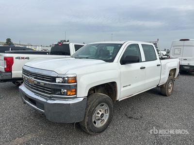 2018 Chevrolet Silverado 2500 HD 4x2 Crew Cab Pickup (Inoperable)