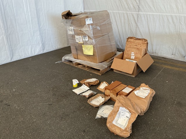 (43) Gaskets, (29) Rubber Strips, (11) Section Seals & Assorted Items