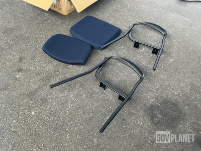 (5) Assorted Chairs, (5) Tables & (1) Dusting Mop