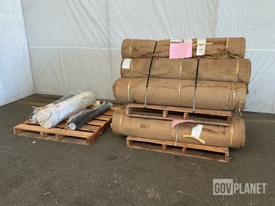 (200) Yards of Cotton Material, (900) Yards of Brattice Cloth & Assorted Items