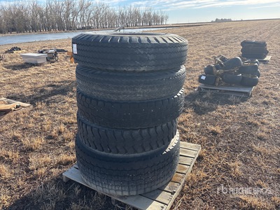 Quantity of (5) Assorted Truck Tyres