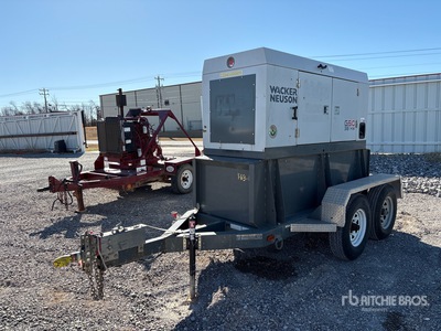 2017 Wacker Neuson G50 38 kW Mobile Generator Set