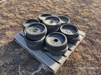 Quantity of (16) 4.5 in Planter Gauge Wheel