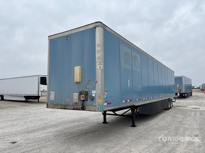 2015 Wabash 53 ft x 102 in T/A Van Trailer