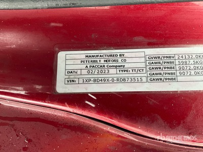 2024 Peterbilt 579 6x4 Cabeza Tractora Cabina Dormitorio