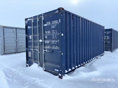 2024 20 ft Standard Opslag container