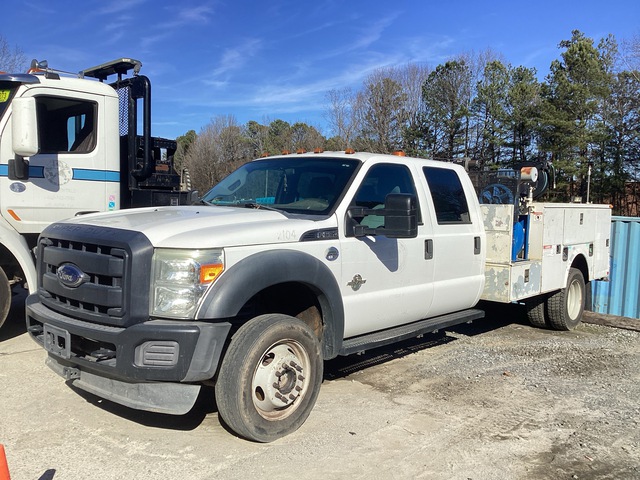 2015 Ford F-550 Crew Cab 4x4 Crew Cab Utility Truck