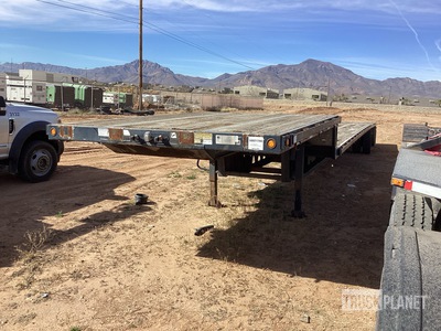 2009 Trail King TK70LCS 53 ft T/A Single Drop Step Deck Trailer