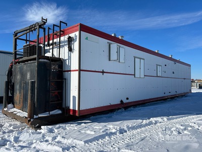 1997 Travco Industrial Housing 48 ft x 12 ft Skid-Mounted Wellsite