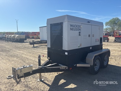 2018 Wacker Neuson G70 72 kW Mobile Generator Set