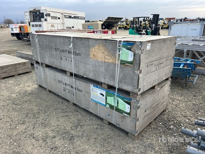 2024 KJ K0040 40 ft x 20 ft Double Metal Barn Shed