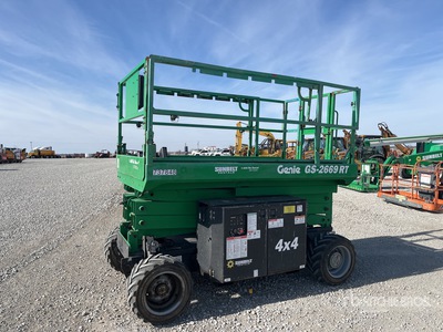 2015 Genie GS2669 4x4 Diesel Scissor Lift