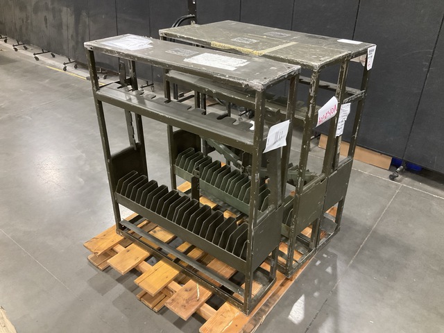 (3) Small Arms Storage Racks