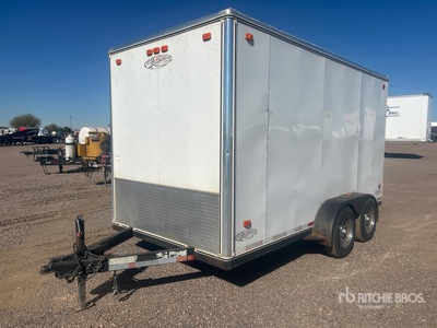 2006 Carson 77X14 14 ft T/A مقطورة ذو كبينة مغلقة