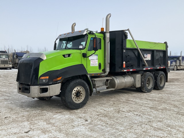 2013 Cat CT660 6x4 T/A Dump Truck