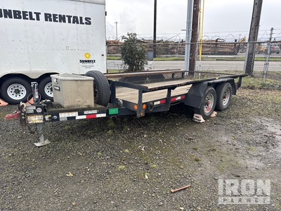 2017 Tempair TRL-14-8K 8000 lb 14 ft T/A Plant Trailer