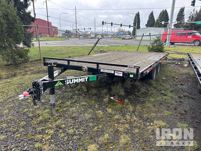 2017 Summit Tra ADO8516TA2 7000 lb 16 ft T/A Plant Trailer