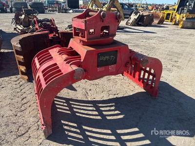 Fleco CX80 38 in Excavator Grapple - Fits Case CX80