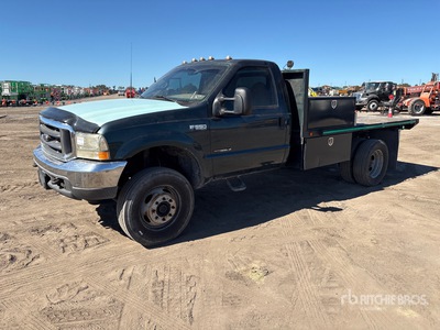 1999 Ford F-550 XL 4x4 Flatbed Truck