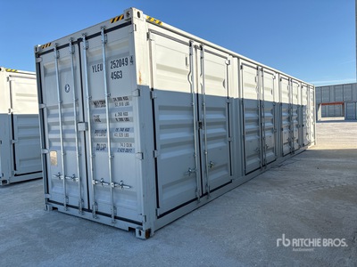 2026 40 ft High Cube Multi-Door Contenedor de almacenamiento