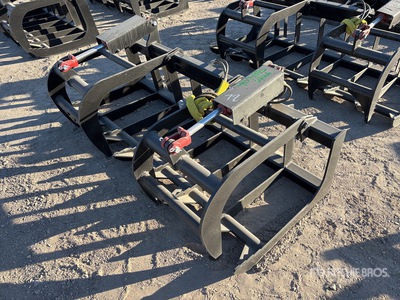 All-Star 72 in E-Series Root Skid Steer Grapple (Unused)