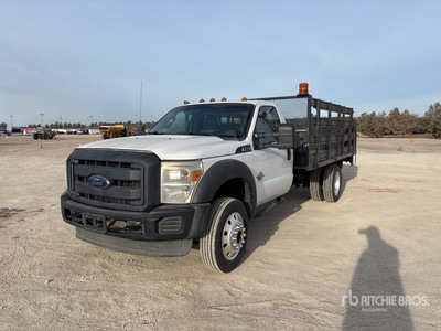 2013 Ford F-550 XL 4x2 Platte vrachtwagen