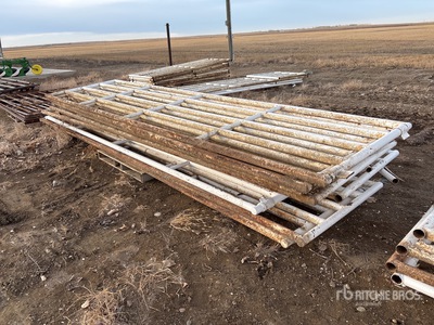 Quantity of (10) Portail pour bétail