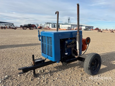 Trailer-Mounted Water Pump