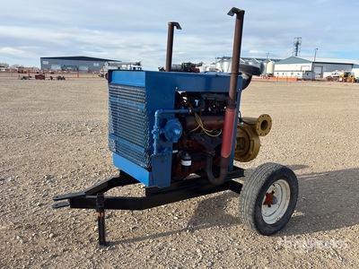 Trailer-Mounted Water Pump
