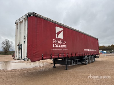 1998 Fruehauf Tri/A Remorque A Rideaux Coulissants 3 Essieux Remolque con Lona
