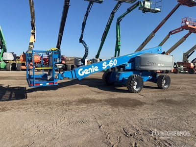 2007 Genie S-60 4WD Diesel Nacelle Télescopique
