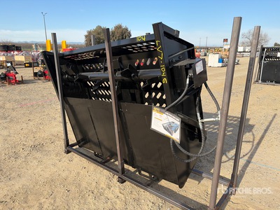 2026 GIYI GY-RR78 78 in Skid Steer Rock Rake (Unused)