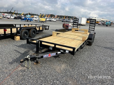 2026 Double A 20 ft T/A Equipment Trailer