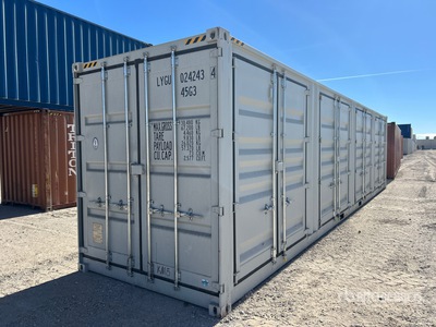 2026 40 ft High Cube Multi-Door Opslag container