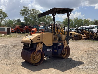 2006 Cat CB-214E Rodillo Doble (INOPERABLE) / Double Drum Roller (Inoperable)