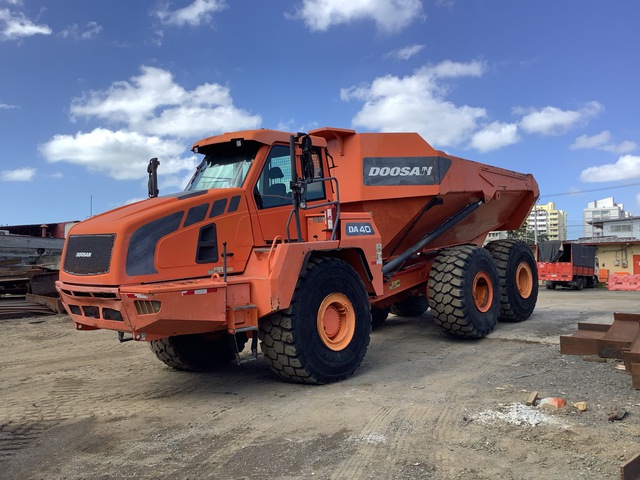 2015 Doosan DA40 Camion Articulado / Articulated Dump Truck 2015 Doosan DA40 Camion Articulado / Articulated Dump Truck