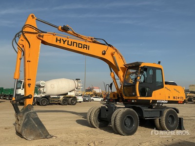 2002 Hyundai 170W Wheel Excavator