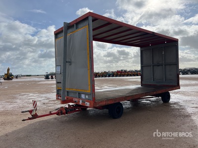 2017 Miloco 6000 mm T/A Remorque Industrielle A Rideaux Coulissant 2 Essieux Curtain Side Trailer