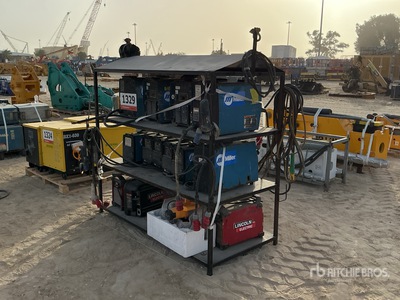 Quantity of Miller & Lincoln Electric Welder