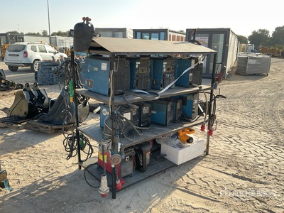 Quantity of Miller & Lincoln Electric Welder