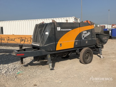 2025 Putzmeister BSA 1407D Portable Concrete Pump (Unused)